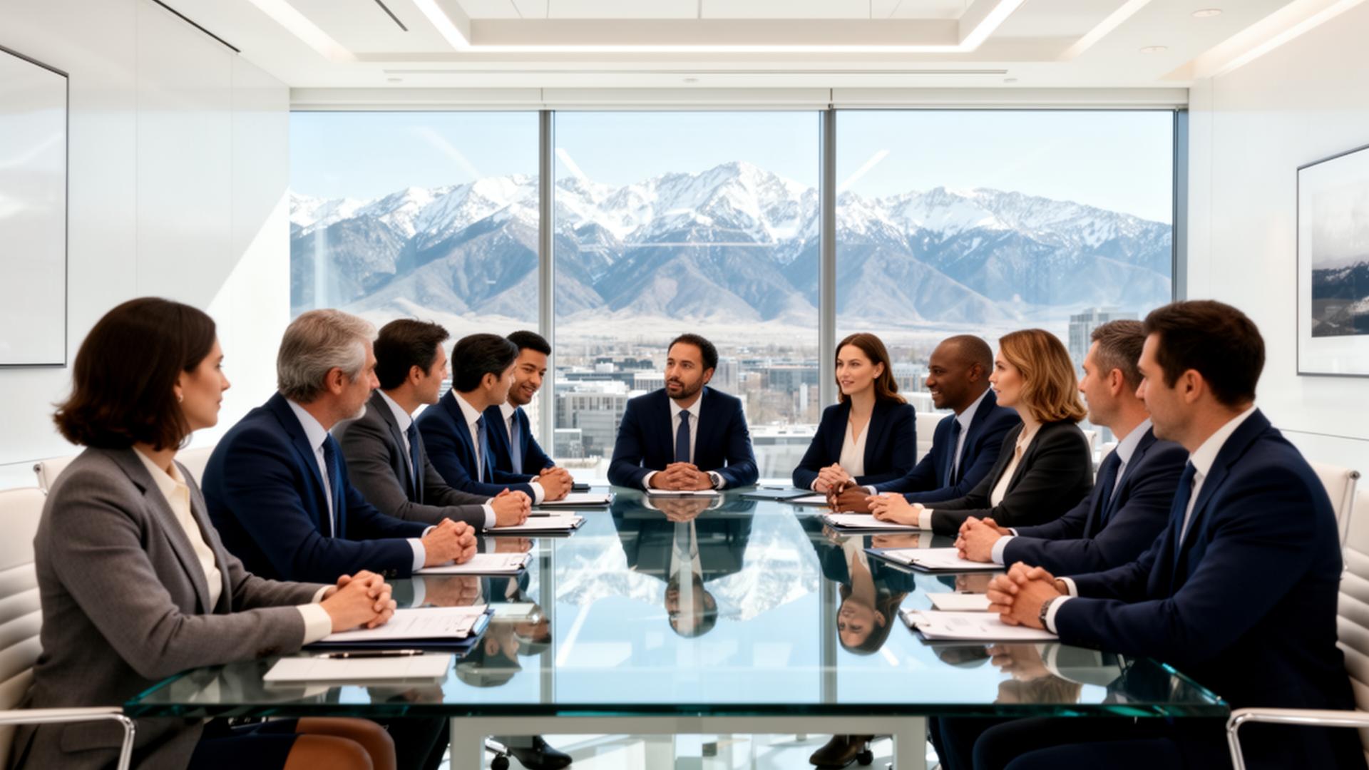 Westrock Sales leadership in a conference room